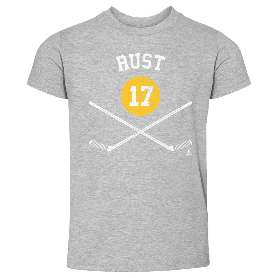 Bryan Rust Pittsburgh Sticks WHT