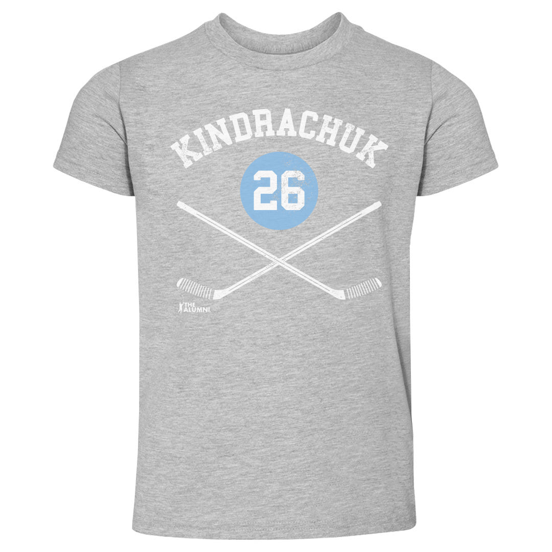 Orest Kindrachuk Pittsburgh 26 Sticks WHT