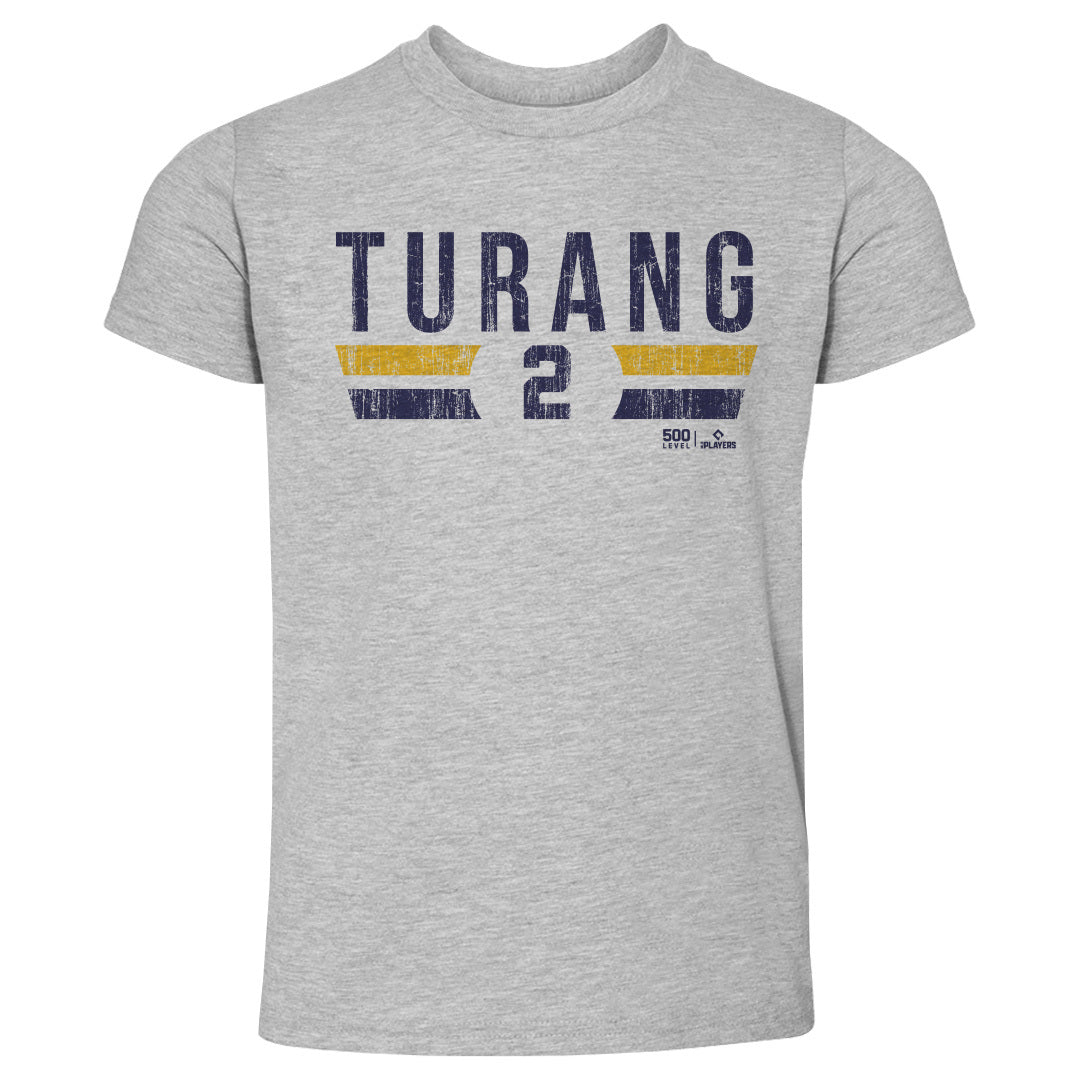 Brice Turang Milwaukee Font