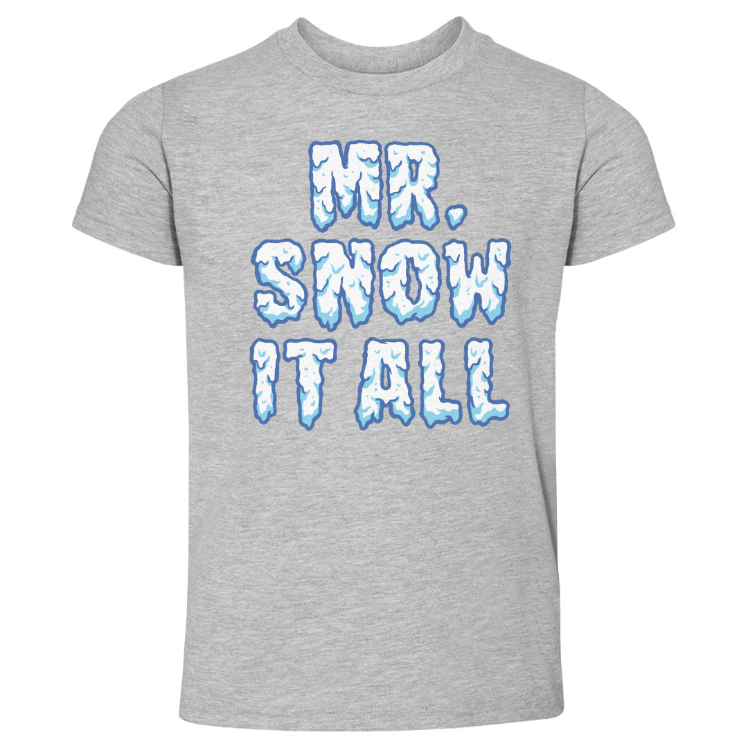 Christmas Mr. Snow It All WHT