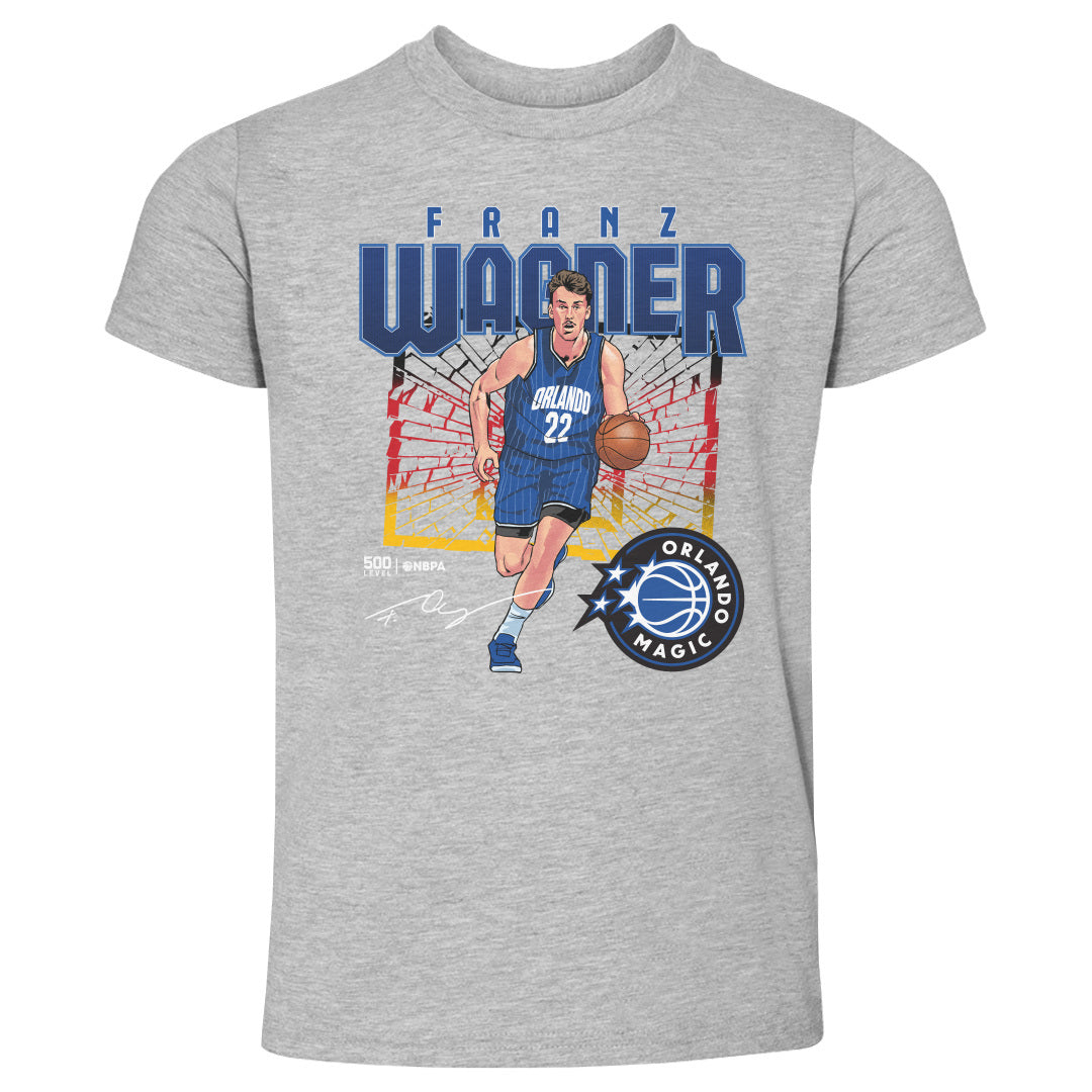 Franz Wagner Orlando Magic Shattered Flag WHT