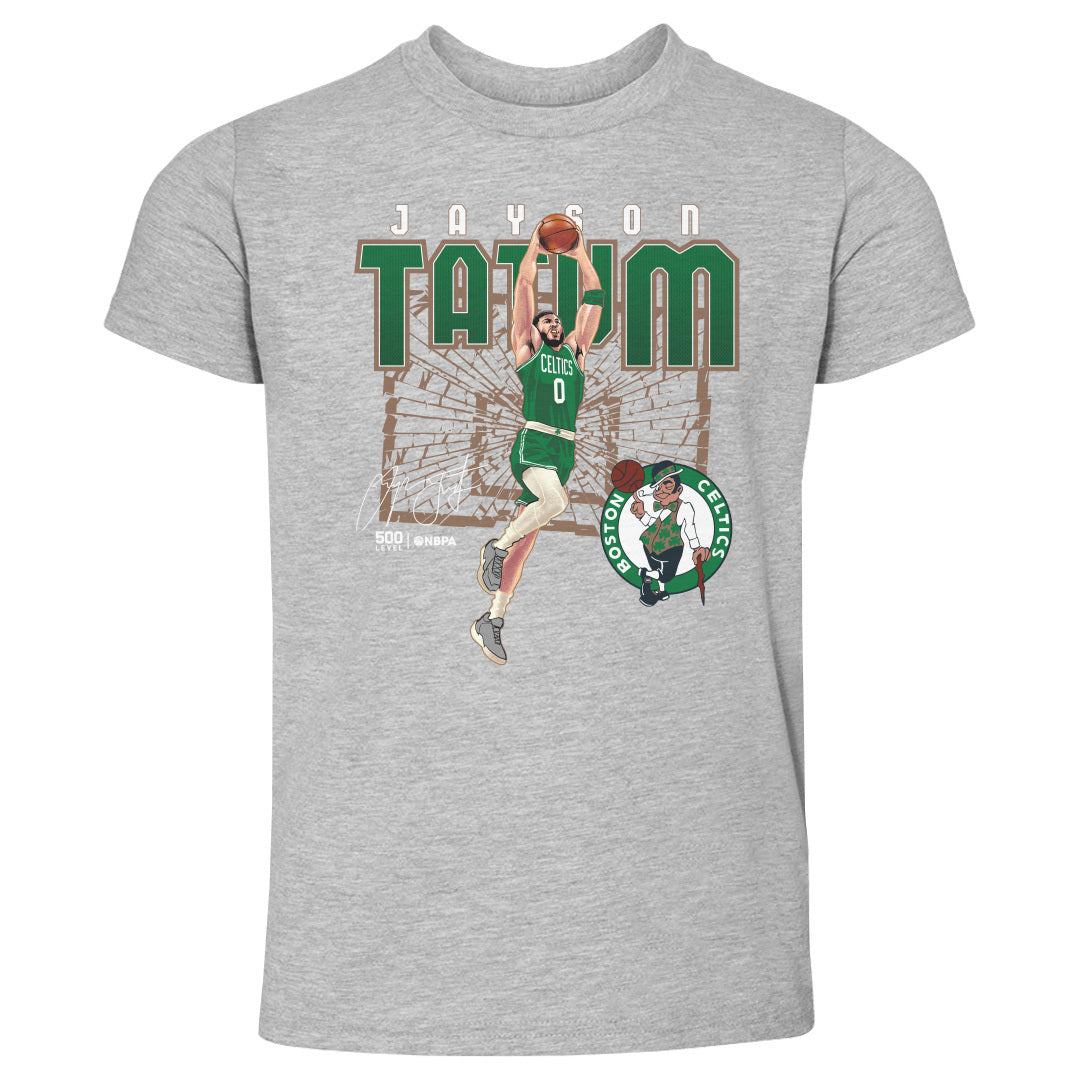 Jayson Tatum Boston Celtics Shattered WHT