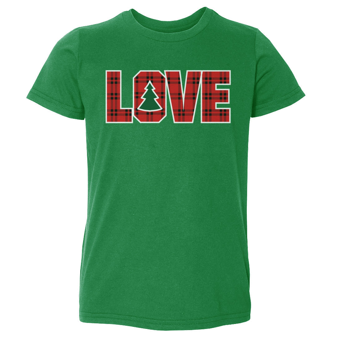 Christmas LOVE Christmas Plaid WHT