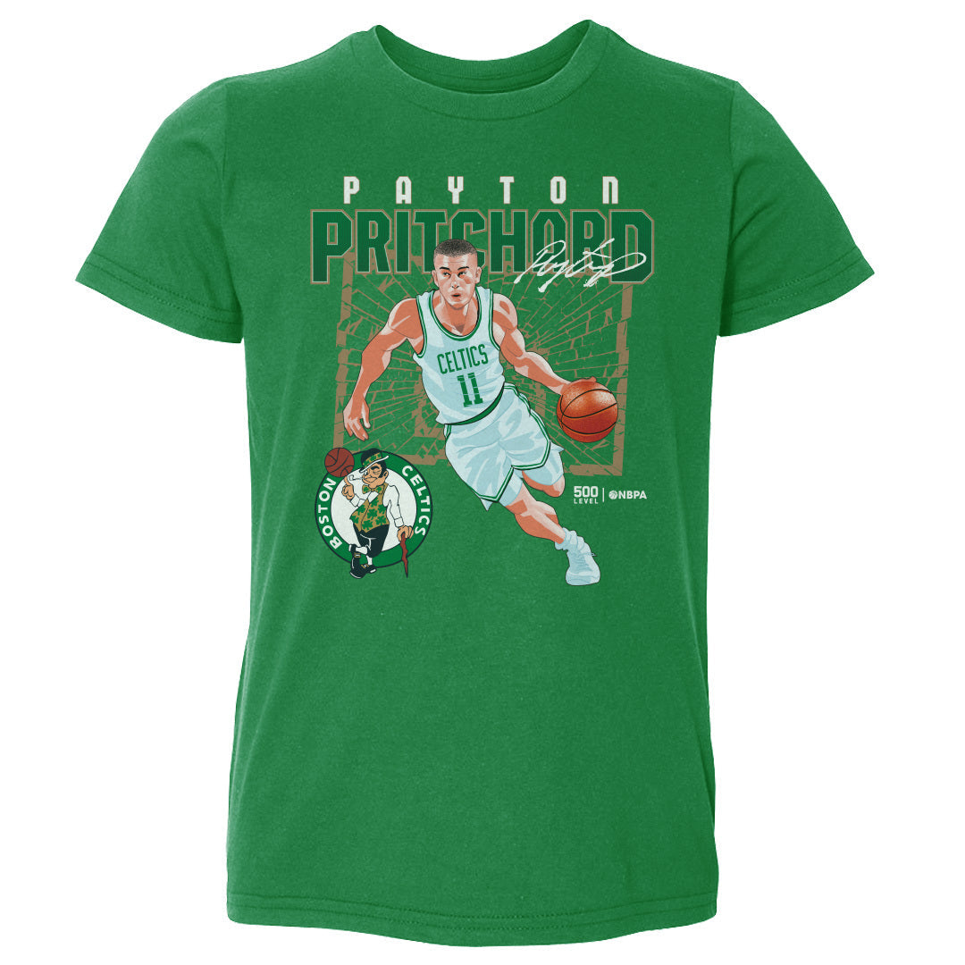 Payton Pritchard Boston Celtics Shattered WHT