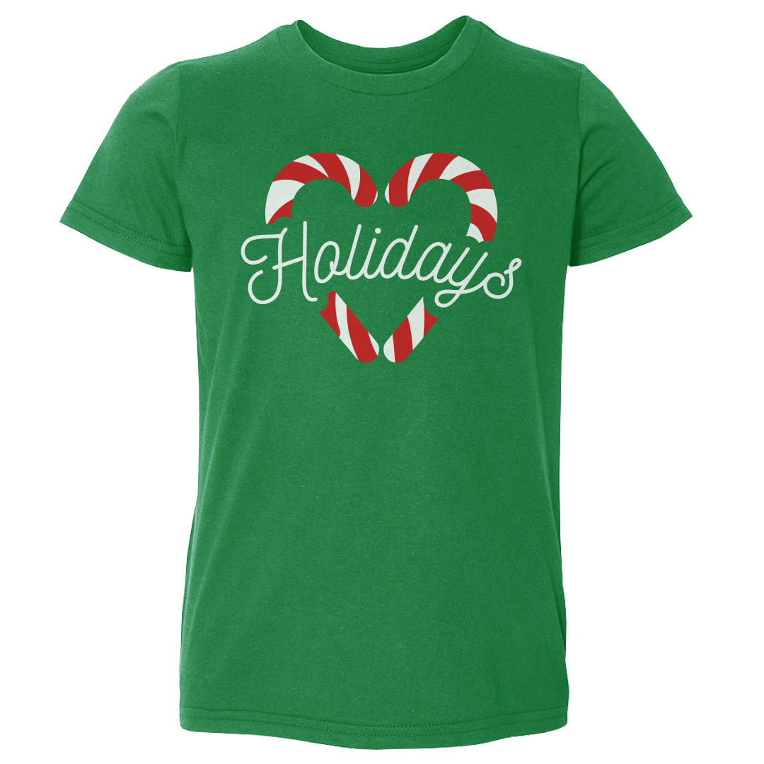 Christmas Candy Cane Heart WHT