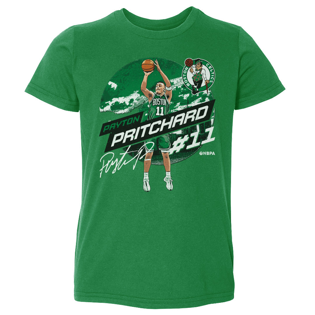 Payton Pritchard Boston Celtics City Emblem WHT