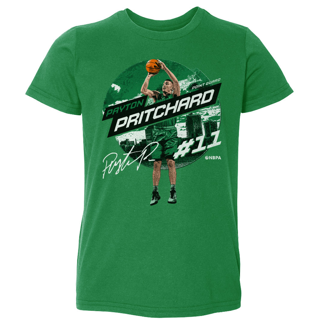 Payton Pritchard City Emblem WHT