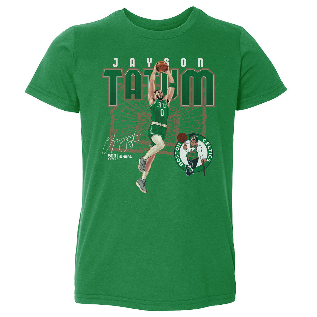 Jayson Tatum Boston Celtics Shattered WHT