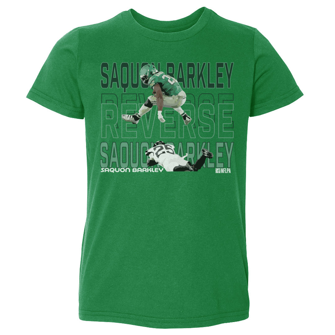 Saquon Barkley Philadelphia Hurdle WHT