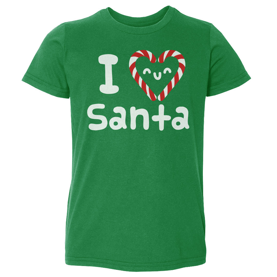 Christmas I Love Santa WHT