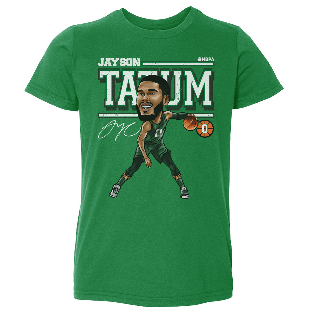 Jayson Tatum Cartoon WHT