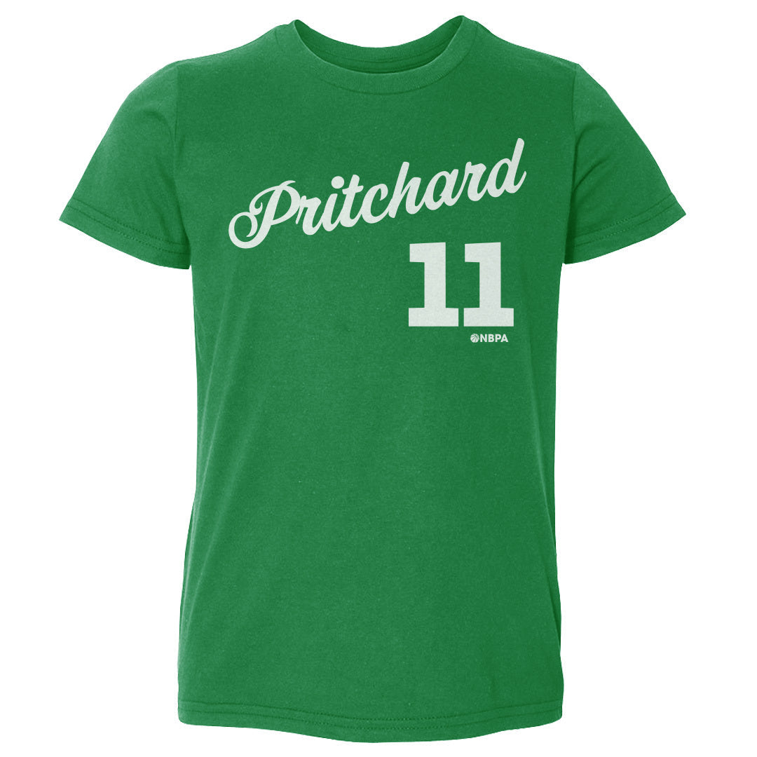 Payton Pritchard Boston Script WHT