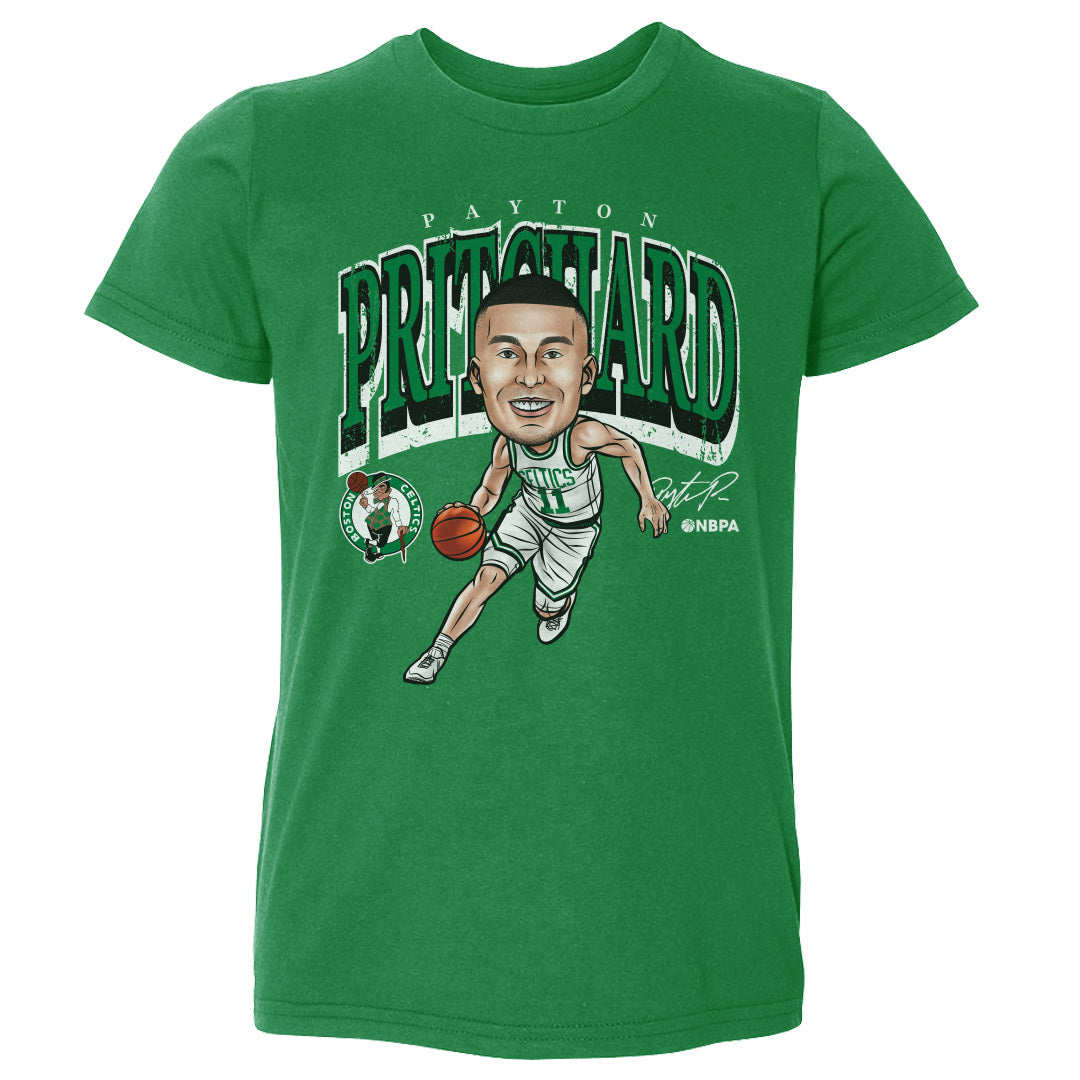 Payton Pritchard Boston Celtics Cartoon WHT