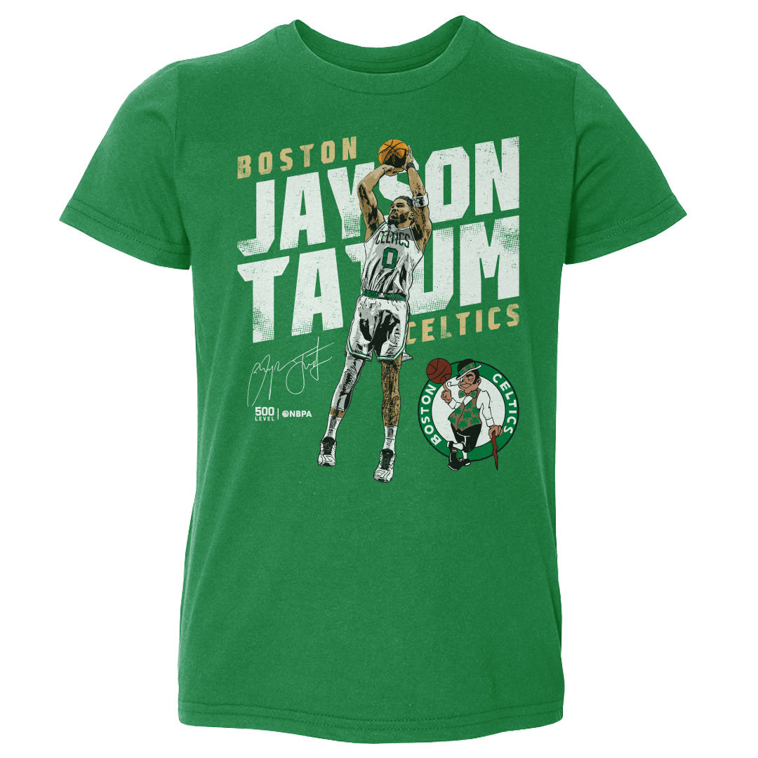 Jayson Tatum Boston Celtics Slant WHT
