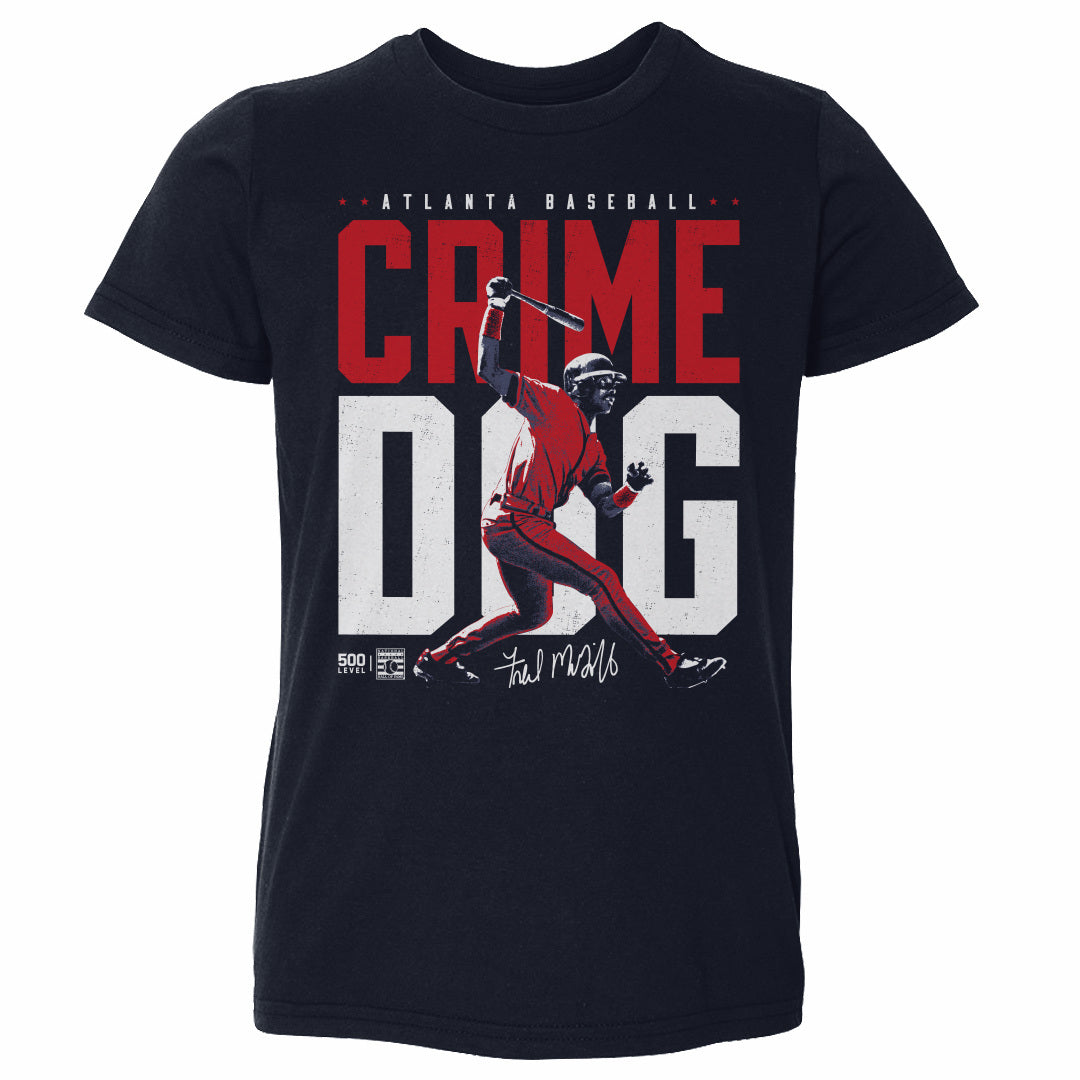 Fred McGriff Atlanta Crime Dog WHT
