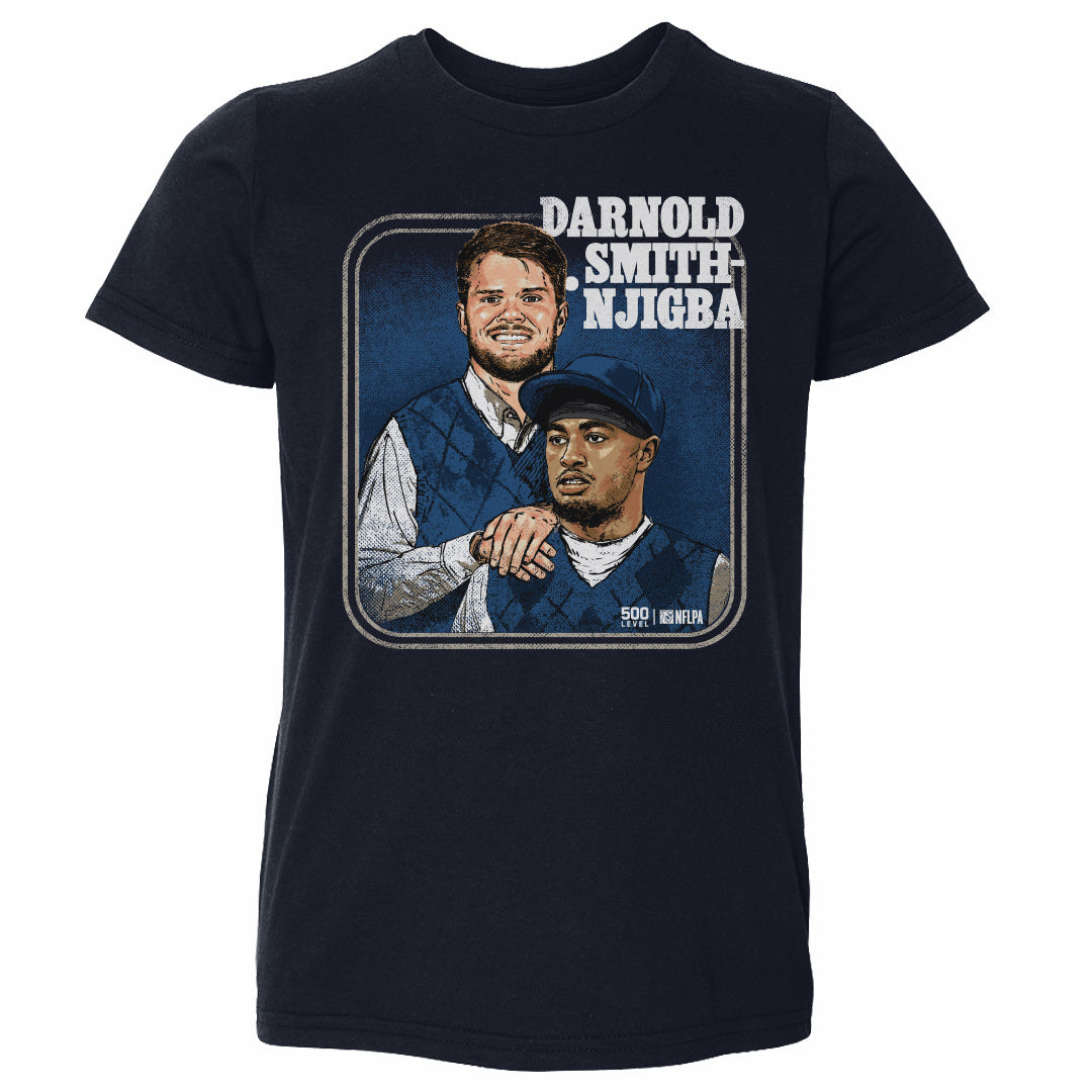Sam Darnold & Jaxon Smith-Njigba Seattle Step Brothers WHT