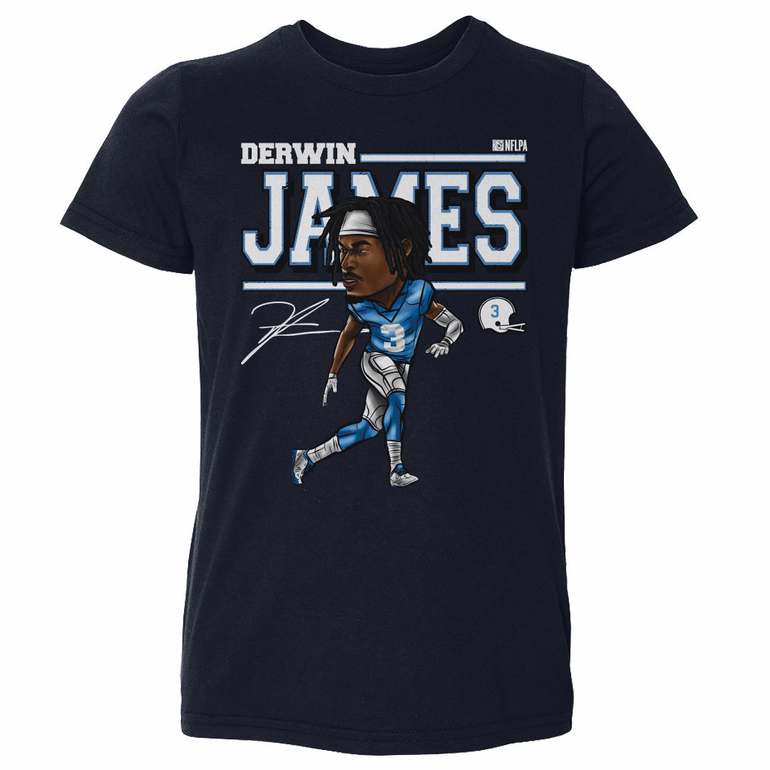 Derwin James Los Angeles C Cartoon WHT