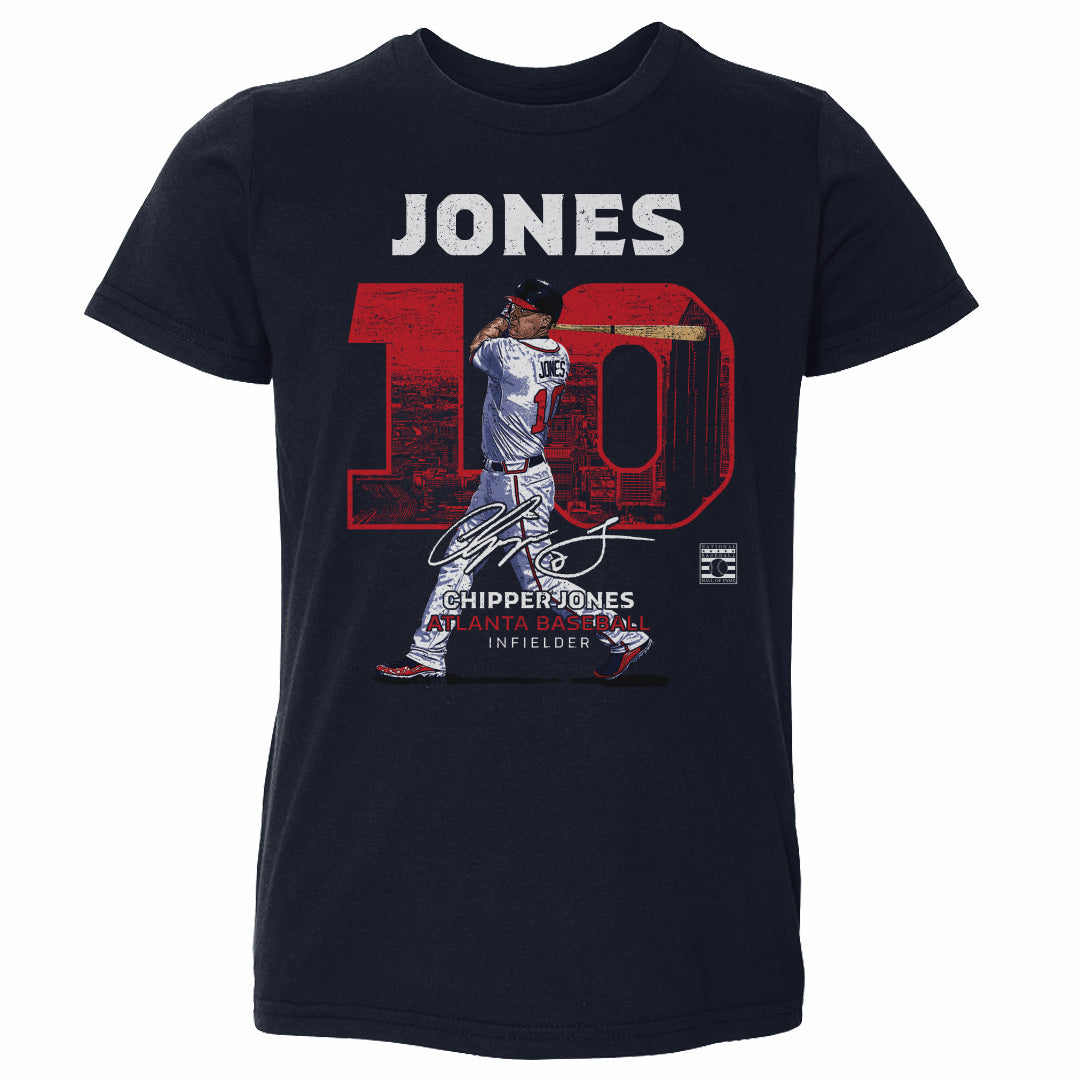 Chipper Jones Atlanta Throwback WHT