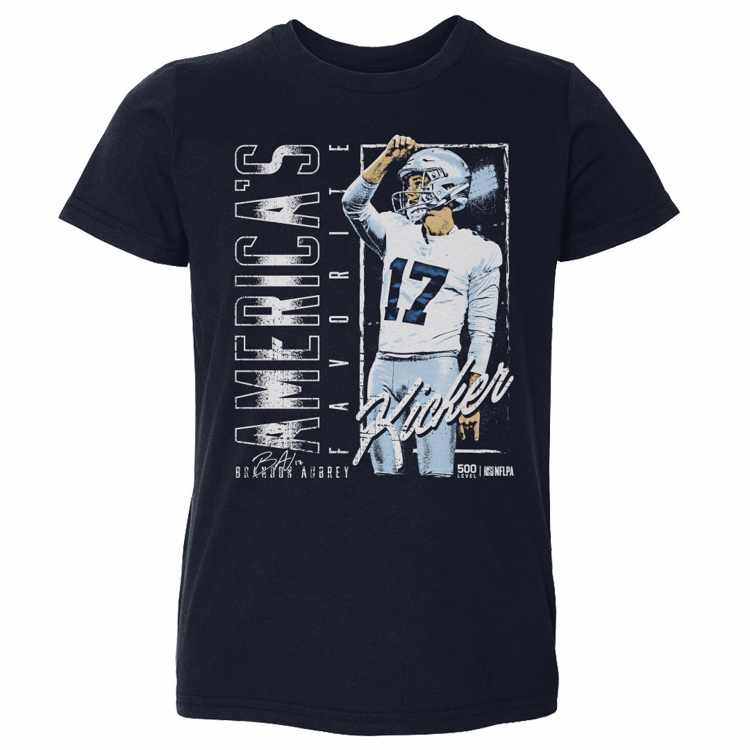 Brandon Aubrey Dallas Americas Favorite Kicker WHT