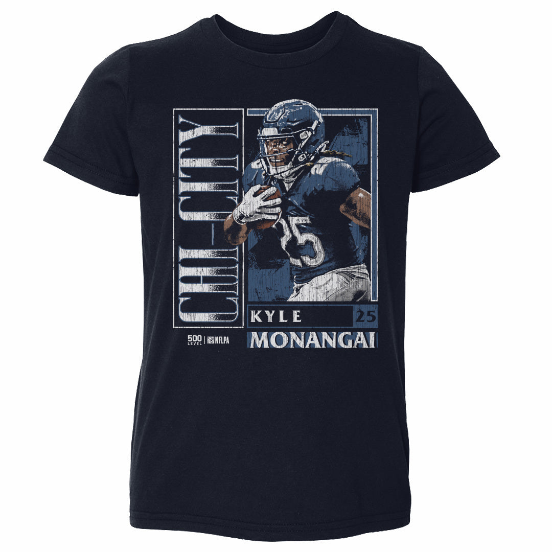 Kyle Monangai Chicago Card Style WHT