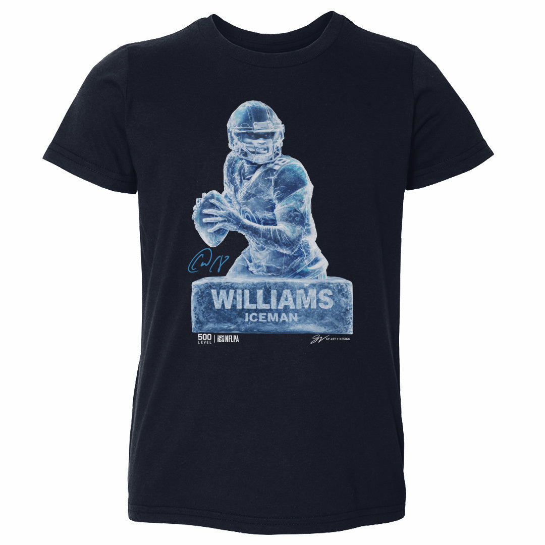 Caleb Williams Chicago Iceman Sculpture WHT