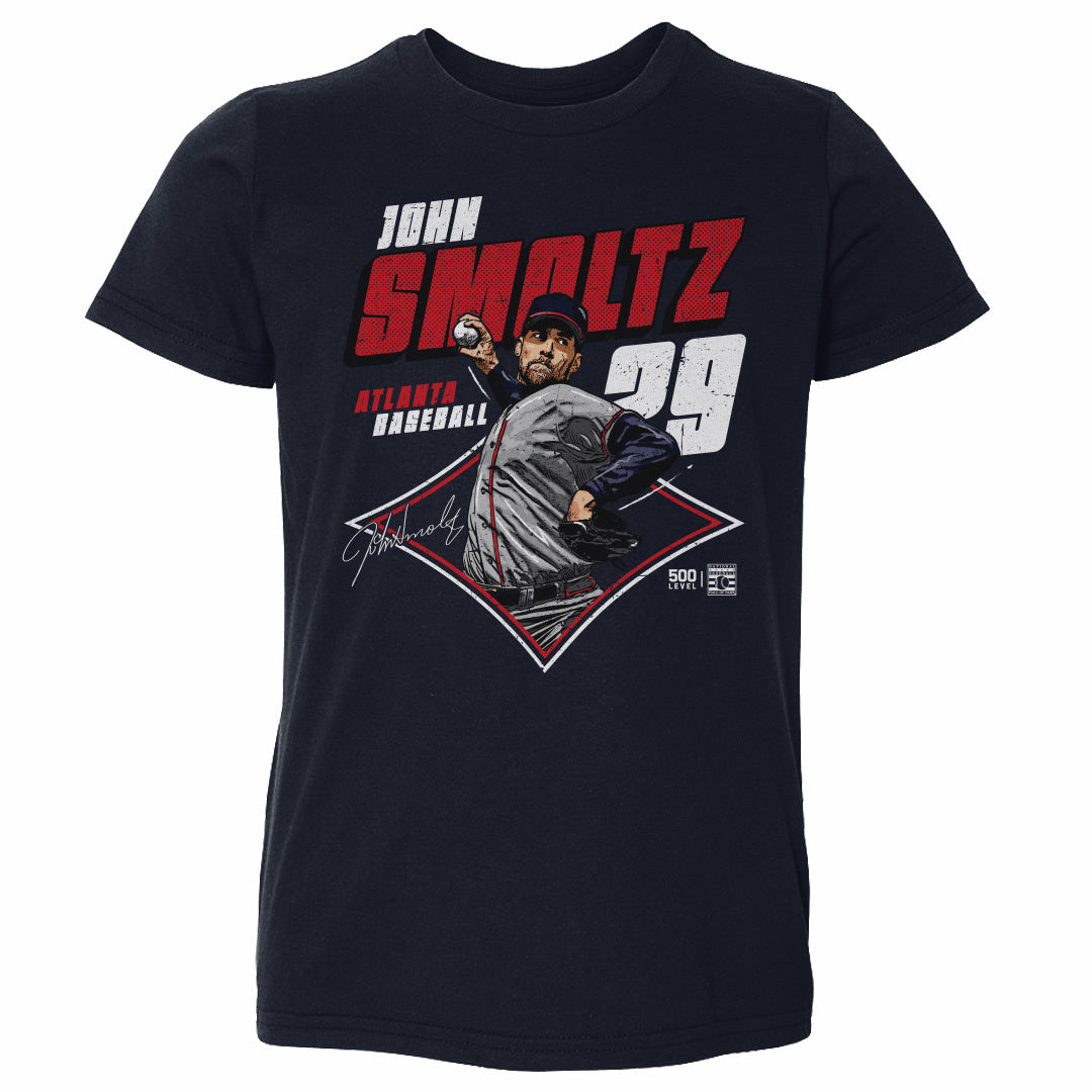 John Smoltz Atlanta Diamond WHT