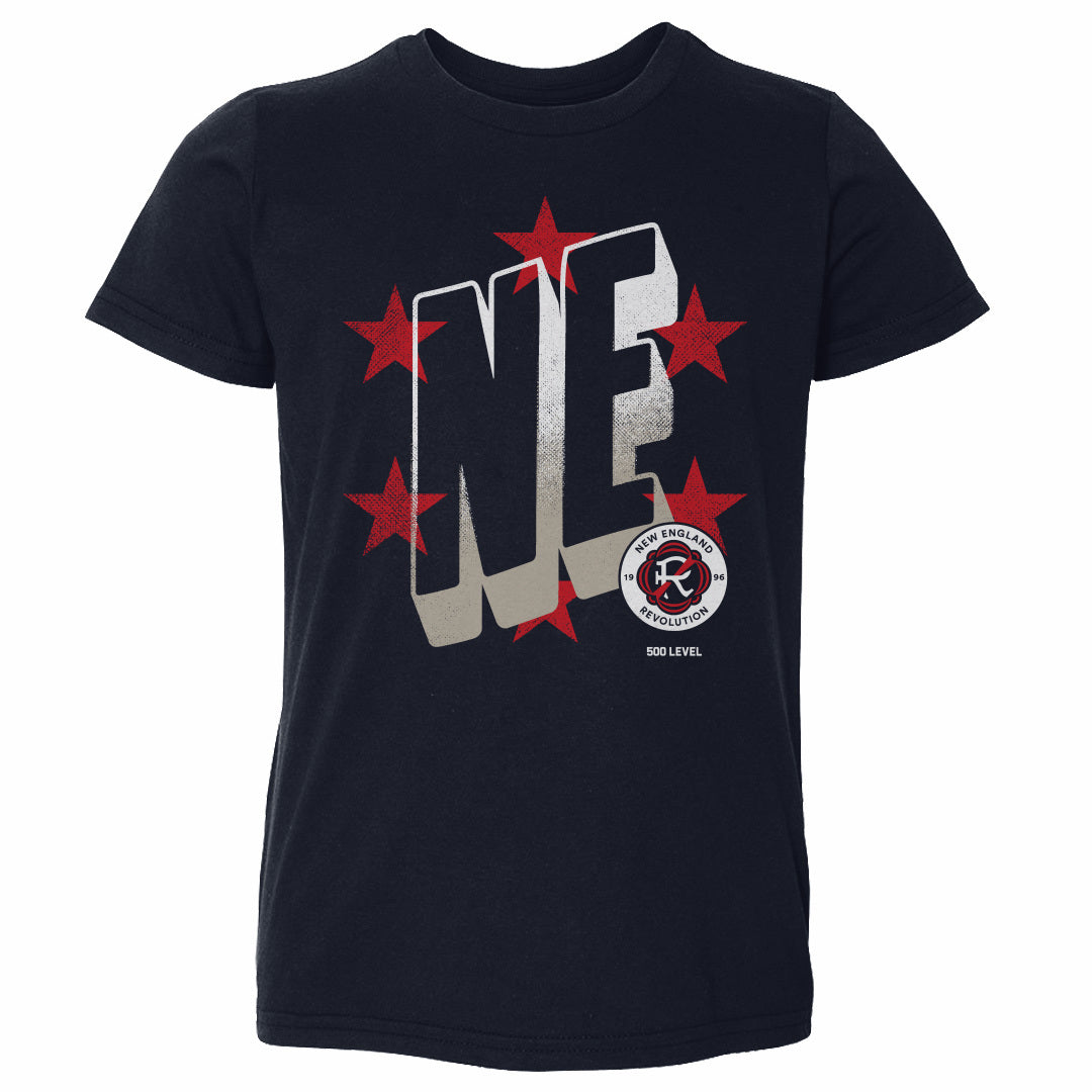 New England Revolution Wave Bold WHT
