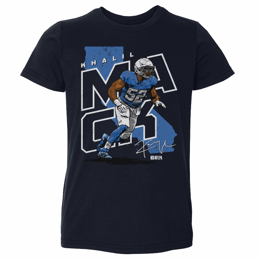 Khalil Mack Los Angeles C Player Map WHT