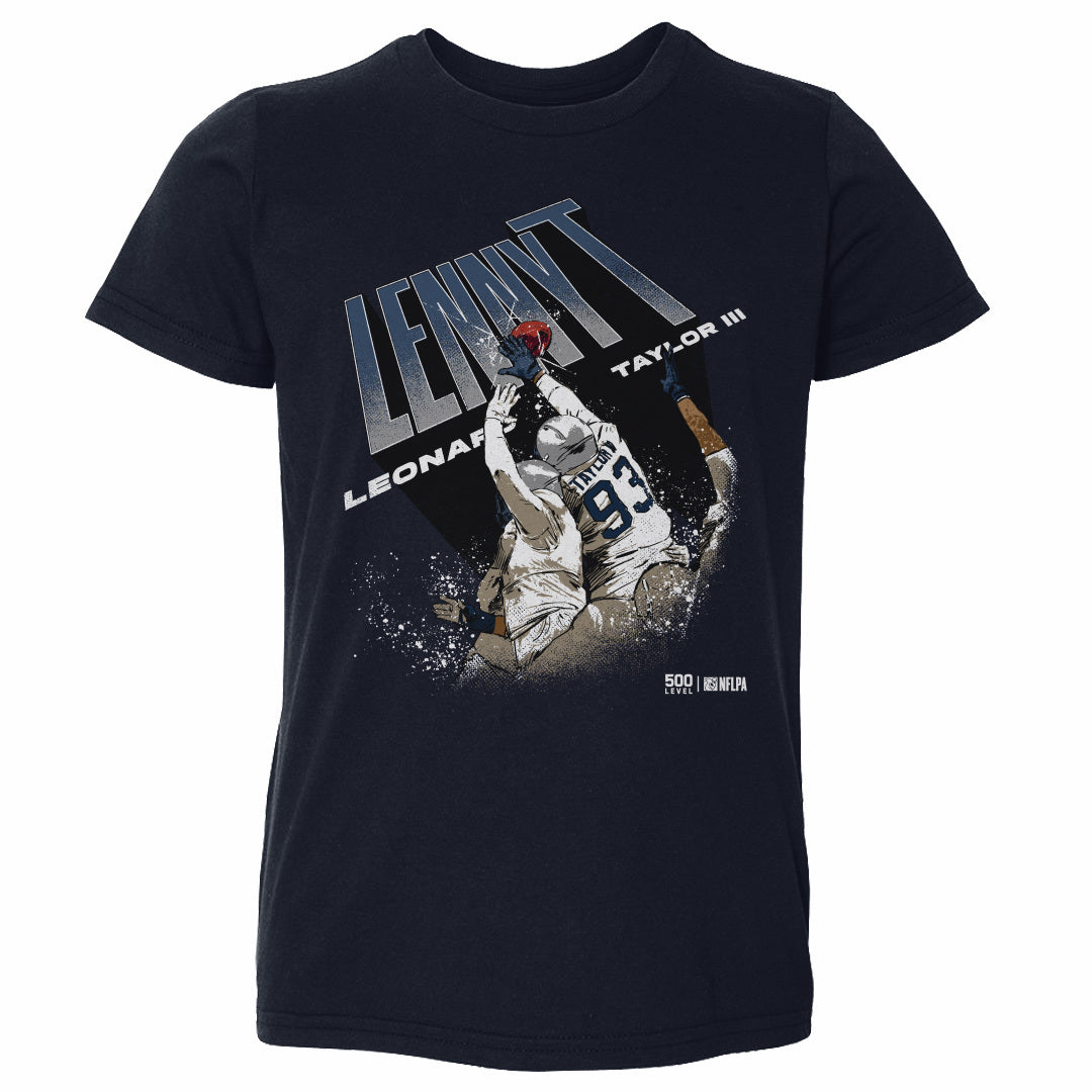 Leonard Taylor III New England Lenny T Block WHT