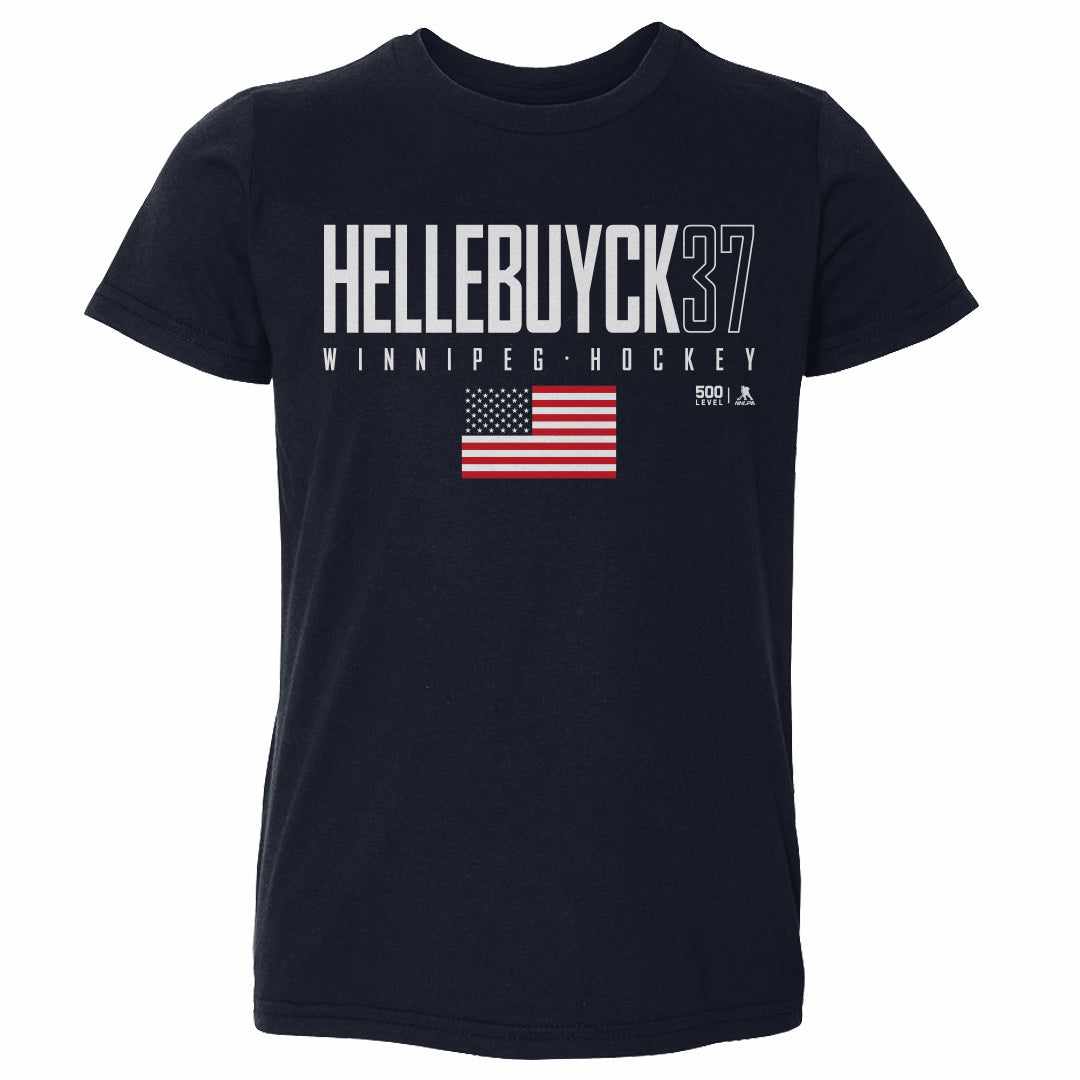Connor Hellebuyck Winnipeg USA Elite WHT