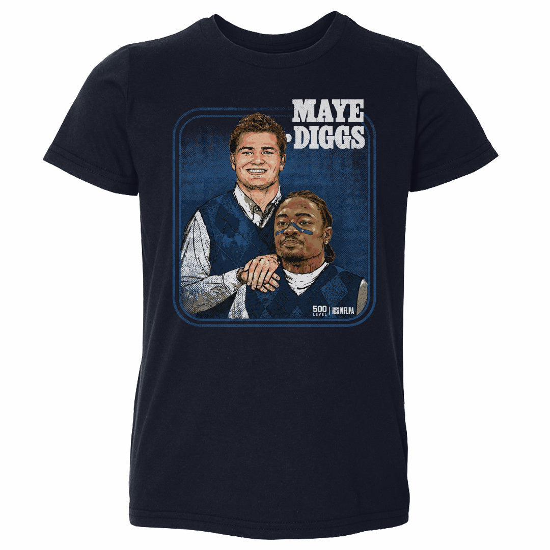 Drake Maye & Stefon Diggs New England Step Brothers WHT