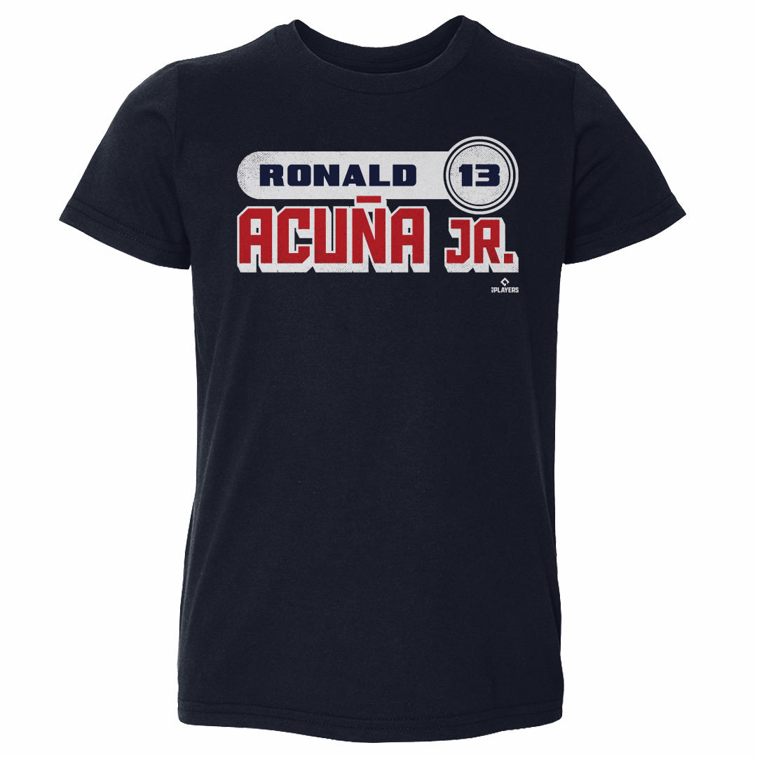 Ronald Acuna Jr. Retro Font WHT