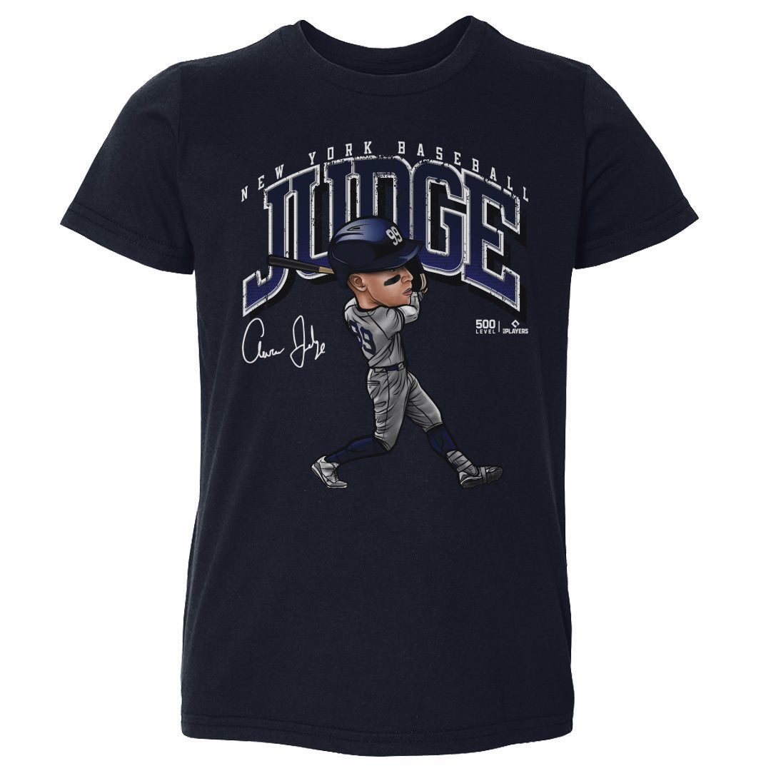 Aaron Judge New York Y Cartoon WHT