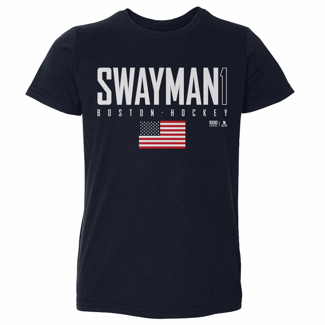 Jeremy Swayman Boston USA Elite WHT
