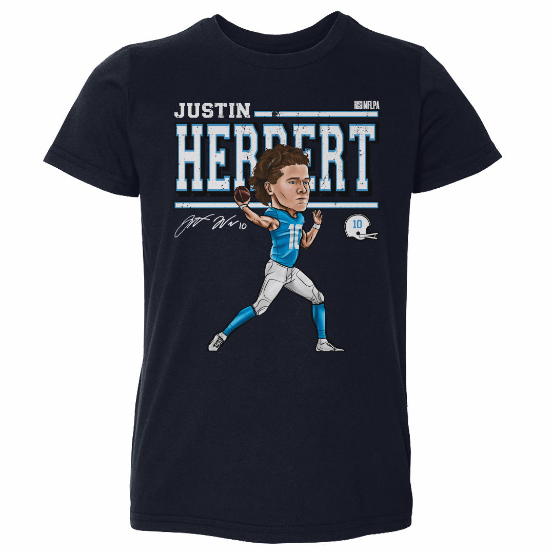 Justin Herbert Cartoon WHT