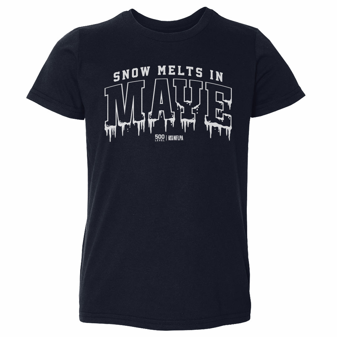 Drake Maye New England Snow Melts In Maye WHT