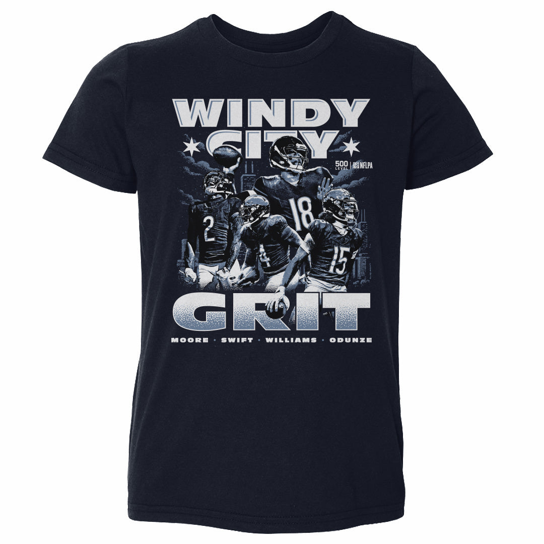 Caleb Williams Chicago Windy City Grit WHT