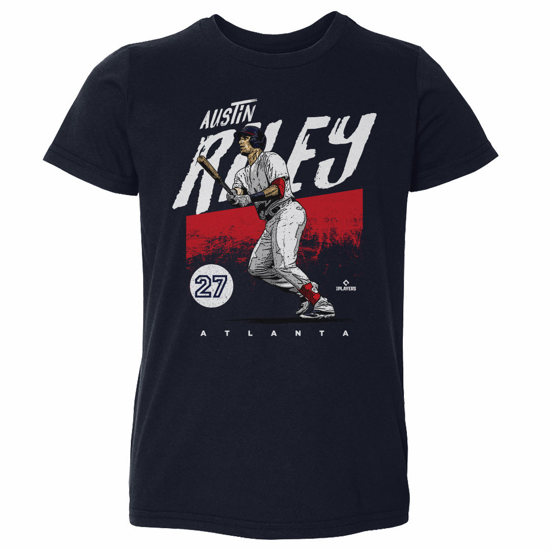 Austin Riley Atlanta Grunge WHT