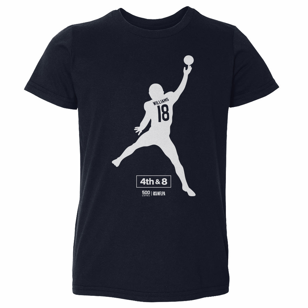 Caleb Williams Chicago Silhouette WHT