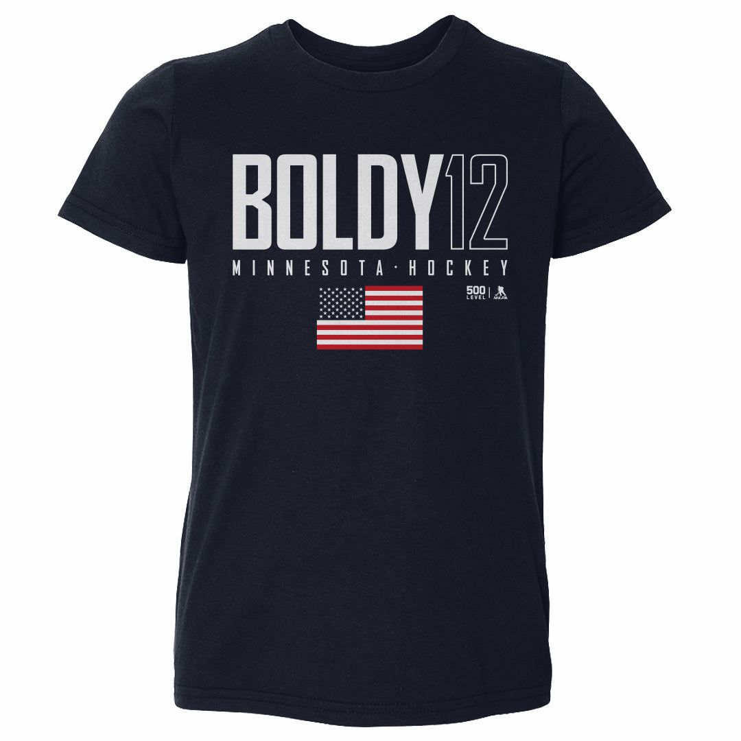 Matt Boldy Minnesota USA Elite WHT