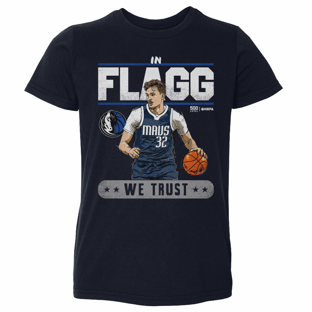 Cooper Flagg Dallas Mavericks Trust WHT