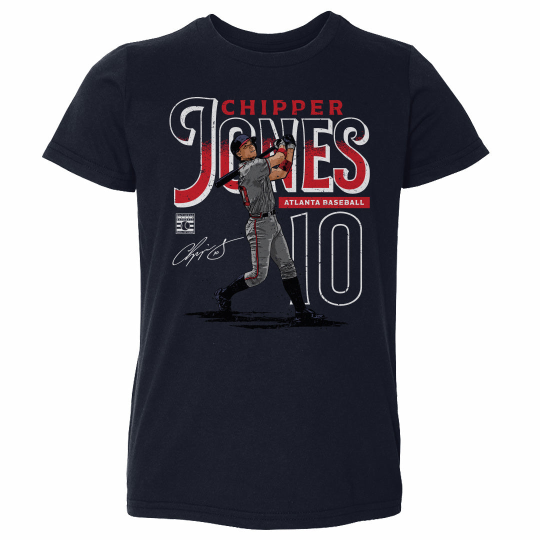 Chipper Jones Atlanta Name WHT