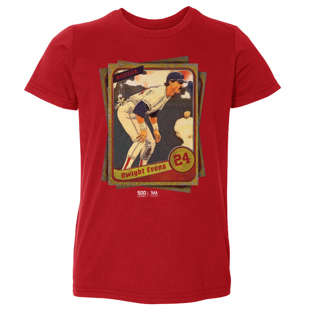 Dwight Evans Boston Cards WHT