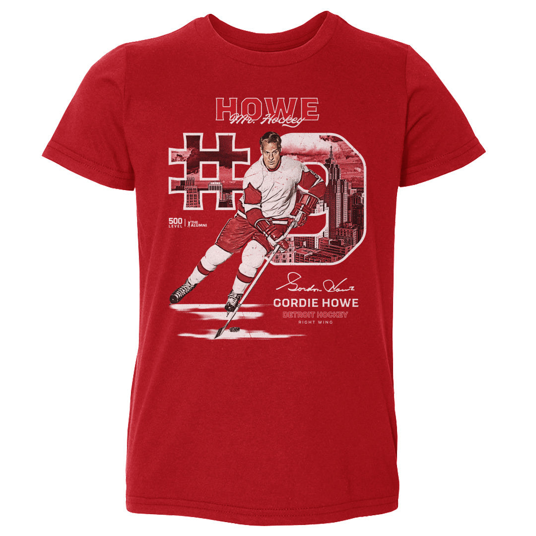 Gordie Howe Detroit Throwback WHT
