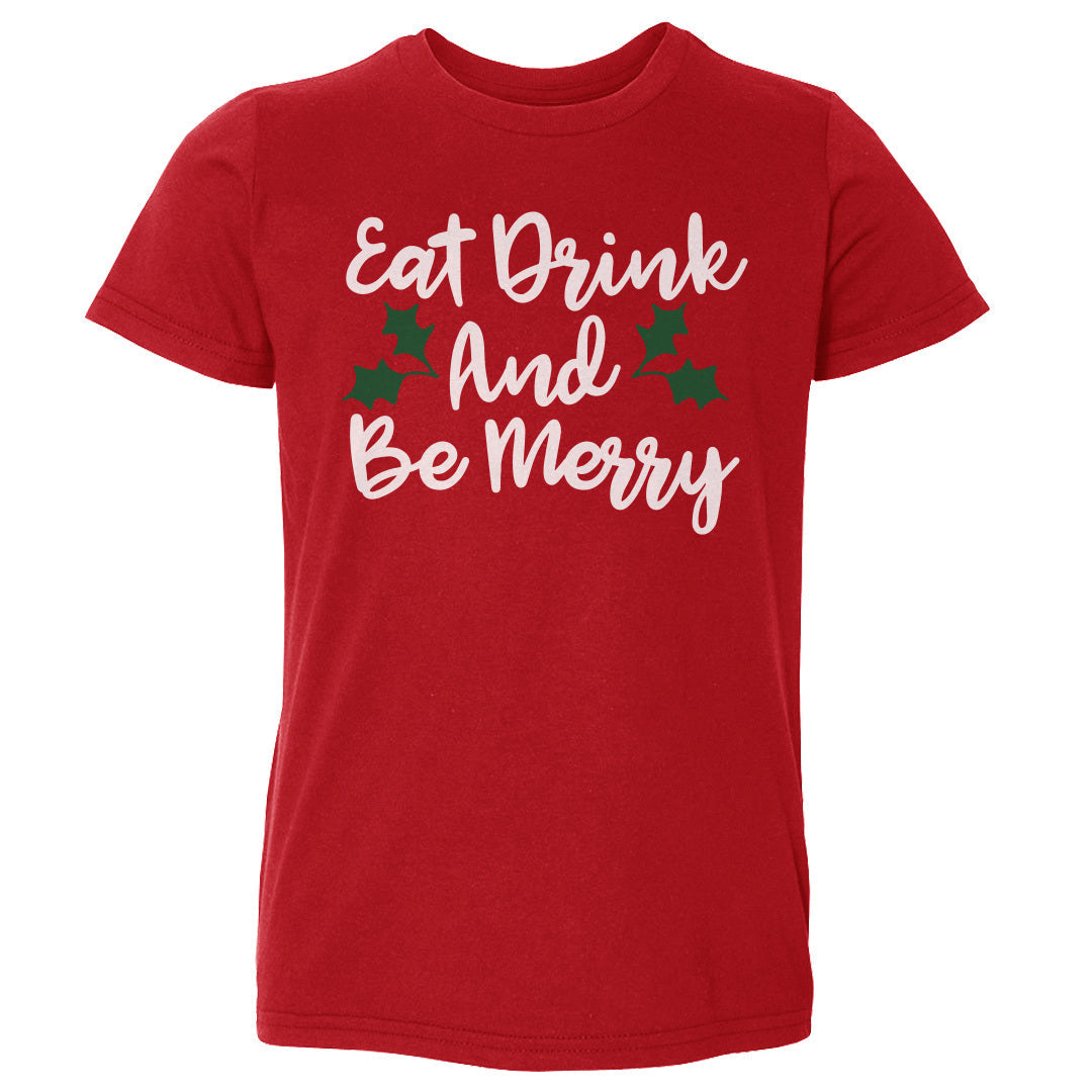 Christmas Eat Drink And Be Merry WHT