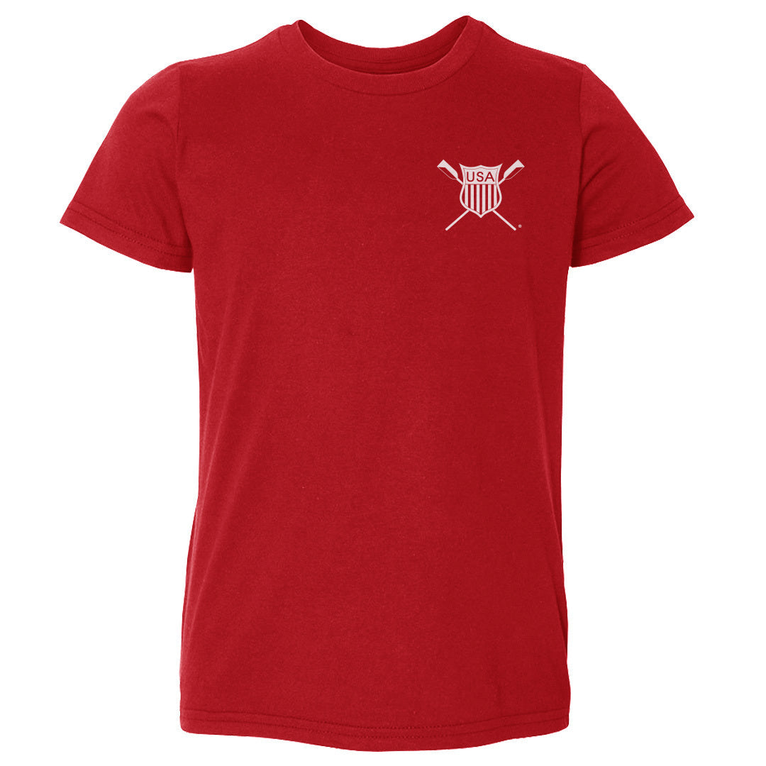 USRowing Emblem Pocket White WHT