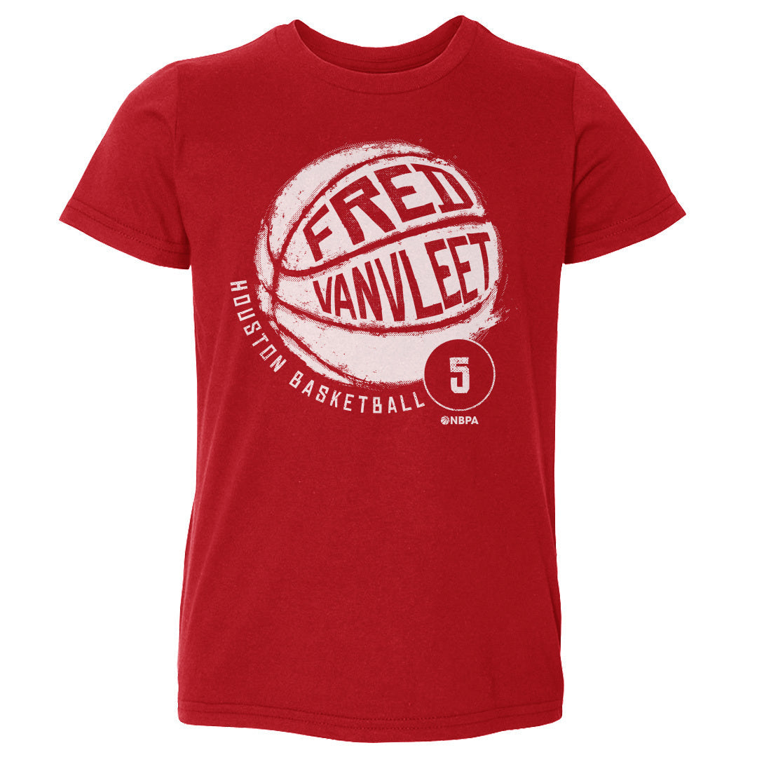 Fred VanVleet Houston Basketball WHT