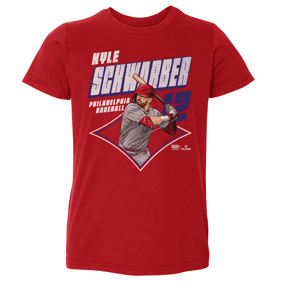 Kyle Schwarber Philadelphia Diamond WHT