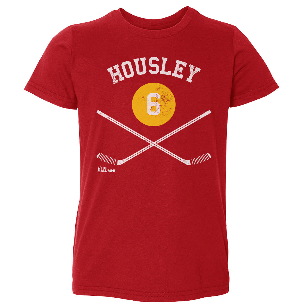 Phil Housley Calgary 6 Sticks WHT