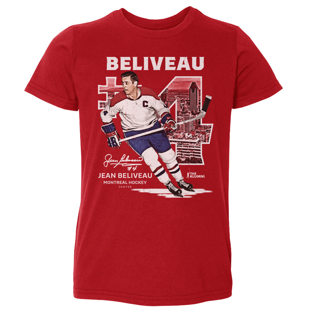 Jean Beliveau Montreal Throwback WHT